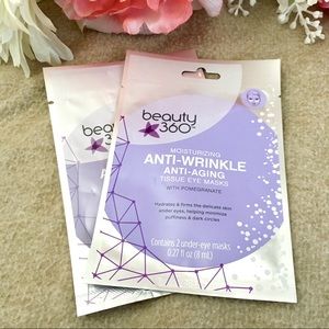 Beauty 360 Moisturizing Anti-Wrinkle Eye Mask Bundle